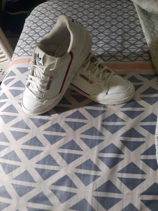 Adidas Continental 80 Unisex Blancas