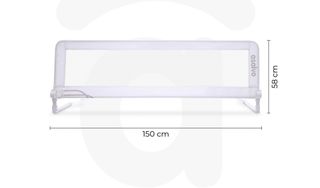 Barrera Cama Asalvo 150cm 2 en 1