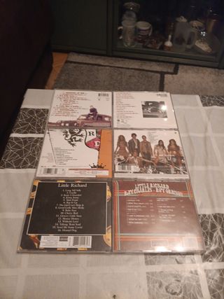 Lote 6 CDs Bryan Adams,RBD, Little Richard