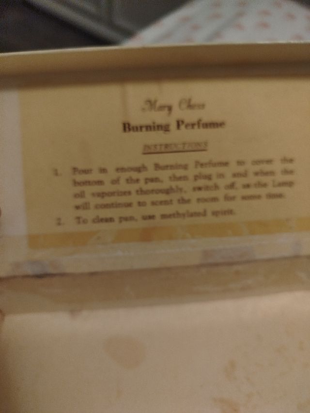 Perfumador antiguo Mary Chess