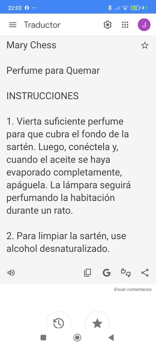 Perfumador antiguo Mary Chess