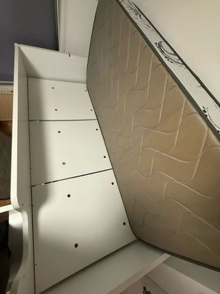 Litera madera y plástico