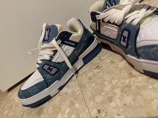 Zapatos Louis Vuitton Azules y Blancos