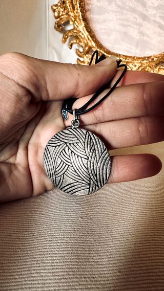 Colgante Acero Inoxidable Diseño Ondulado