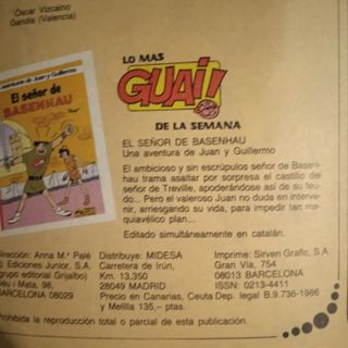 Lote comics Guai! ,Zipi y zape ,pulgarcito