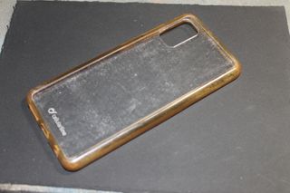 Custodia trasparente per cellulare con bordo color