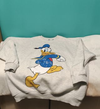 Jersey Donald Mickey Gris y Azul