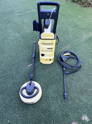 Hidrolimpiadora Karcher con accesorios