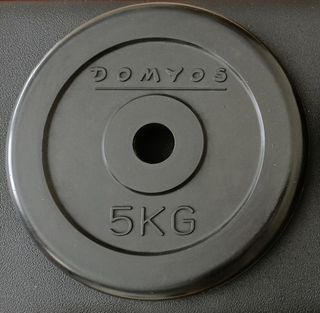 Discos de vinilo Decathlon 5Kg, 2Kg, 1Kg, 0.5Kg
