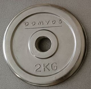Discos de vinilo Decathlon 5Kg, 2Kg, 1Kg, 0.5Kg
