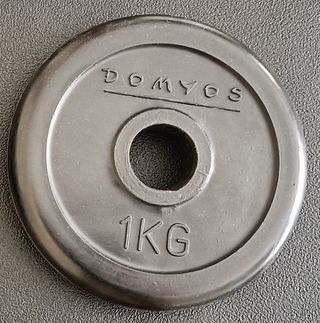 Discos de vinilo Decathlon 5Kg, 2Kg, 1Kg, 0.5Kg
