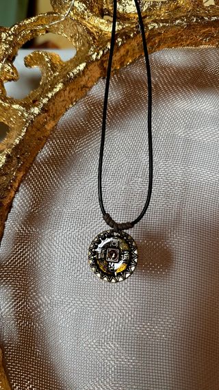 Colgante moneda china tradicional de la suerte