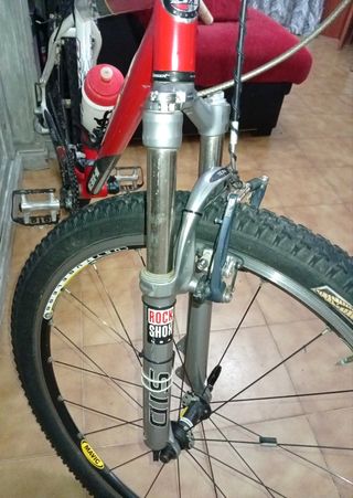 Bicicleta BH CORONA Roja y Blanca