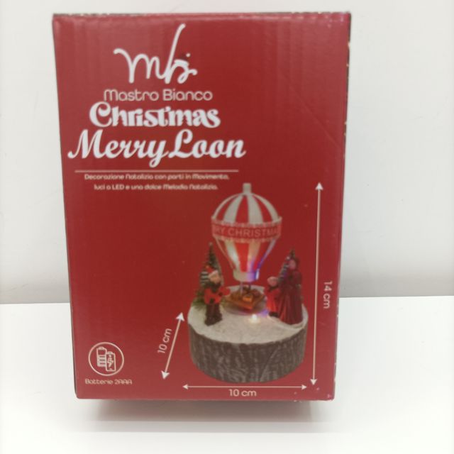 Giostrina Natalizia con Mongolfiera