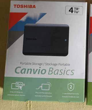 Disco Duro Externo 4TB Toshiba USB 2.5" -NUEVO-