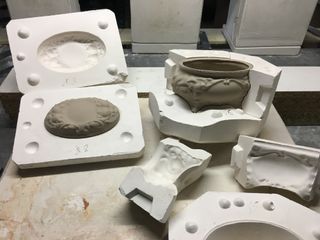 MOLDES DE ESCAYOLA REPRODUCCION POR COLAJE