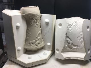 MOLDES DE ESCAYOLA REPRODUCCION POR COLAJE