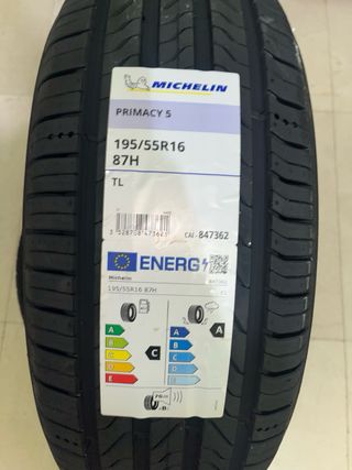 Neumáticos Michelin Primacy 5 195/55R16 87H