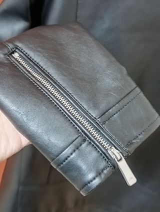 Chaqueta Zara Hombre Negra