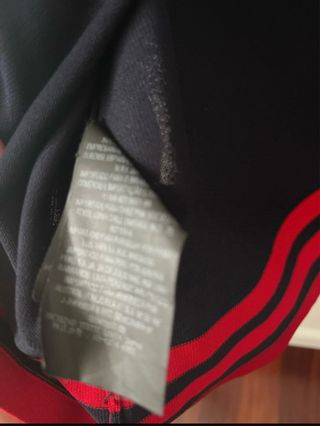 Chaqueta Carolina Herrera azul y Roja