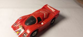 Coche de carreras scalextric Ferrari vintage