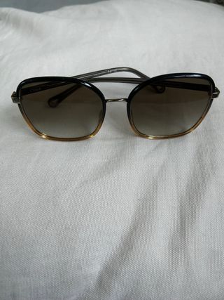 Gafas de sol Chloe negras y marrones