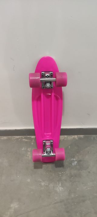 Monopatín rosa para niño/niña