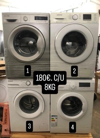 Lavadoras 8kg - Varias Marcas
