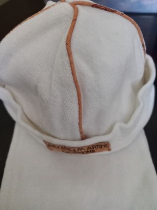 Sciarpa e cappello Alviero Martini bianco 3 mesi