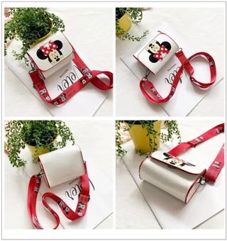 Cartera monedero de piel de Minnie Mouse de Disney