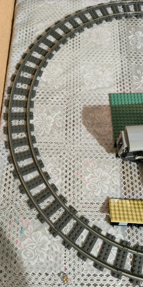 Vías de tren lego 9V