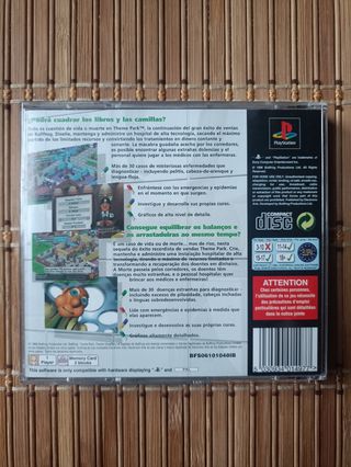 Theme Hospital (PlayStation 1) 🇪🇸