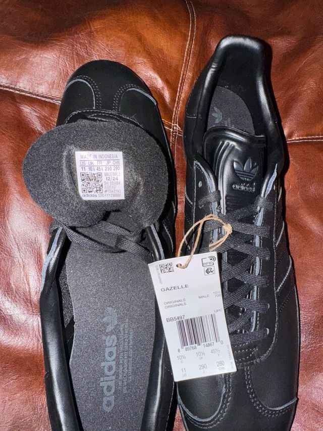 Adidas Gazelle Zapatillas Hombre Negro