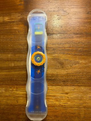 Reloj Flik Flak Infantil Azul Multicolor
