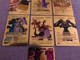 Colección Cartas Pokémon Doradas