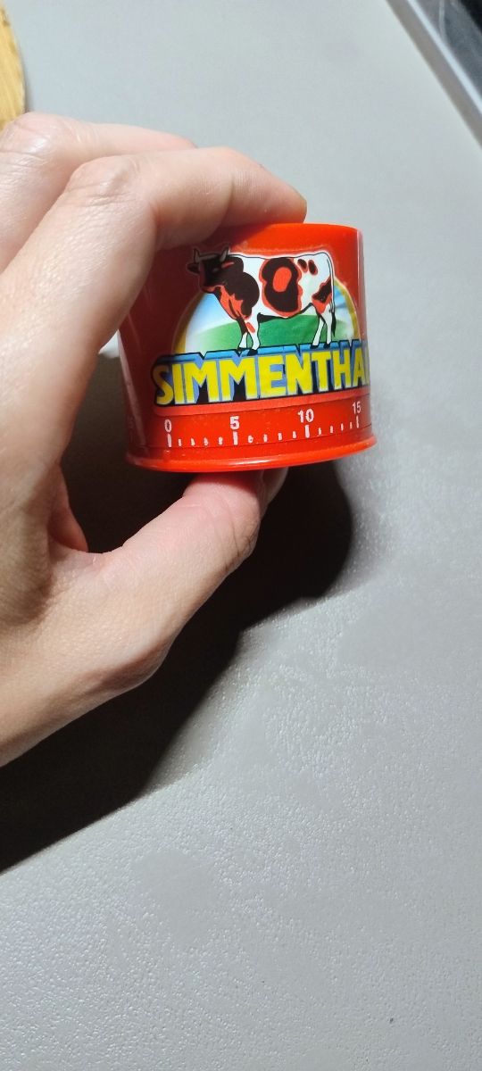 Timer Cucina Simmenthal Vintage Rosso