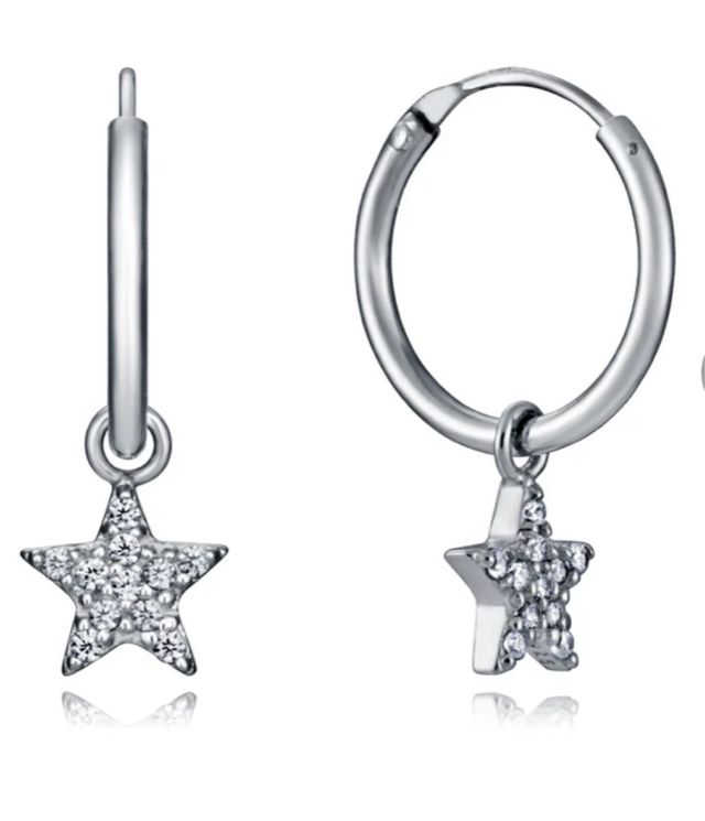 Pendientes Viceroy Estrella Plata Circonitas