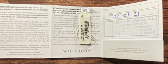 Pendientes Viceroy Estrella Plata Circonitas