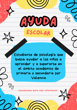 Clases de repaso por Valencia