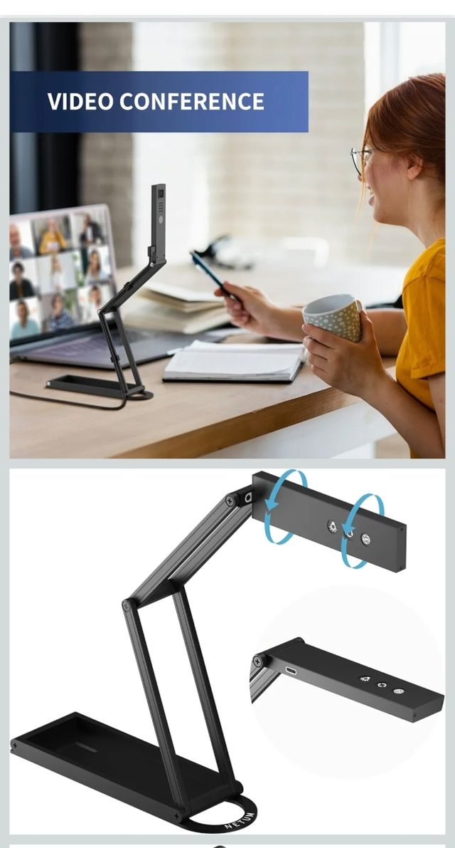 Cámara Documentos y Web Portátil