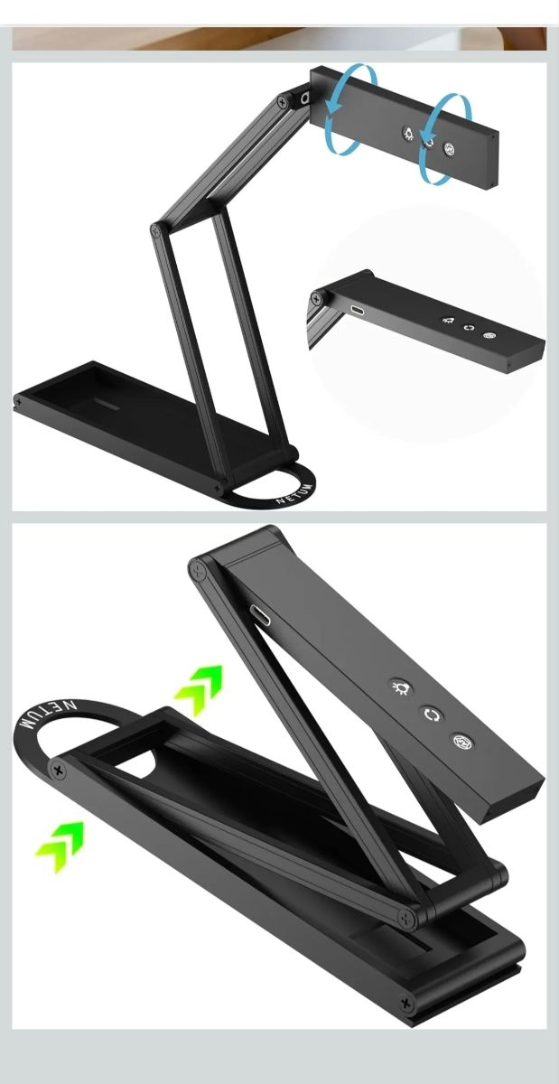 Cámara Documentos y Web Portátil