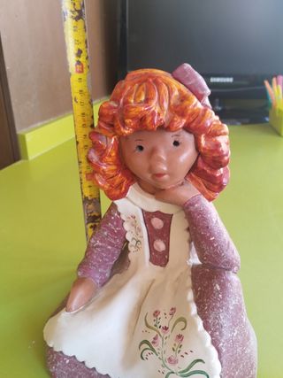 Figura Muñeca Escayola