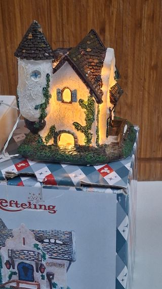 Casita Efteling iluminada