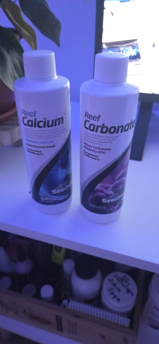 Aditivo Calcio y Carbonatos para Acuario Marino