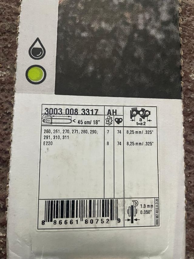 Espada Stihl 45 cm / 18