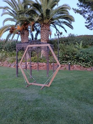 Arco de madera para ceremonias