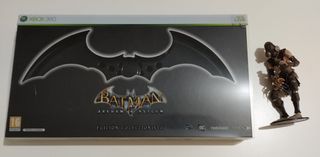 Batman Arkham Asylum Edición Col. Xbox360 + figura