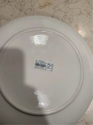 Piatto Decorazione Natale Merry Christmas