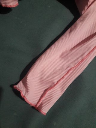 Top SHEIN rosa patchwork