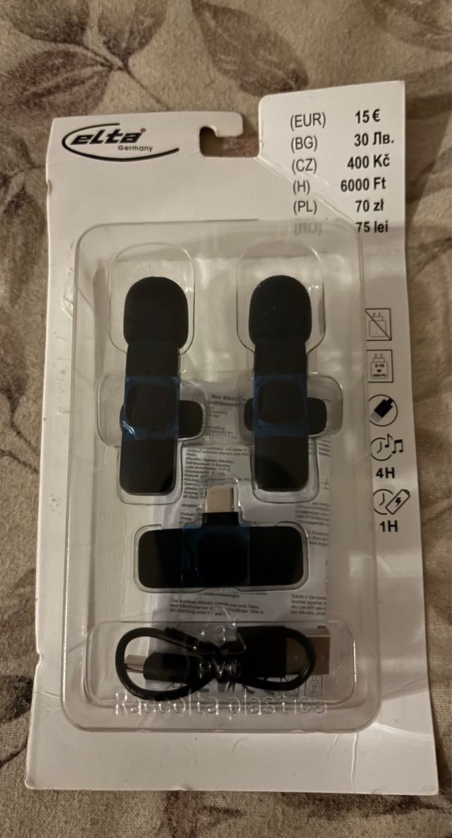 Micrófonos Inalámbricos Elta